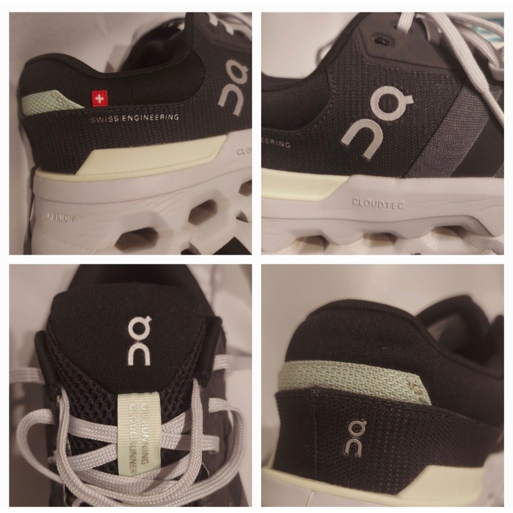 On Womens Cloudrunner 2 Shadow/Lima Athletic Runn… - image 4